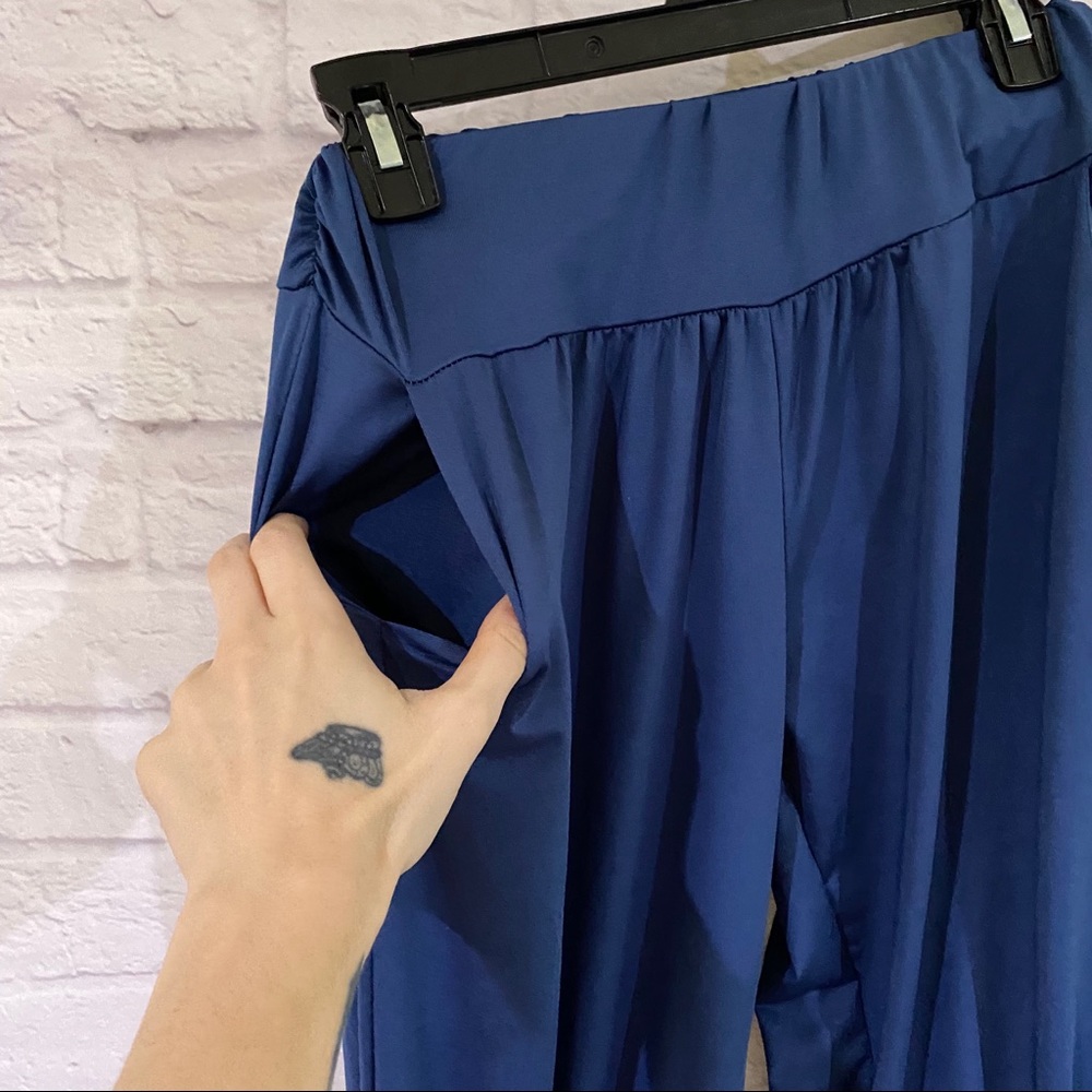 Blue Harem Pants - image 3